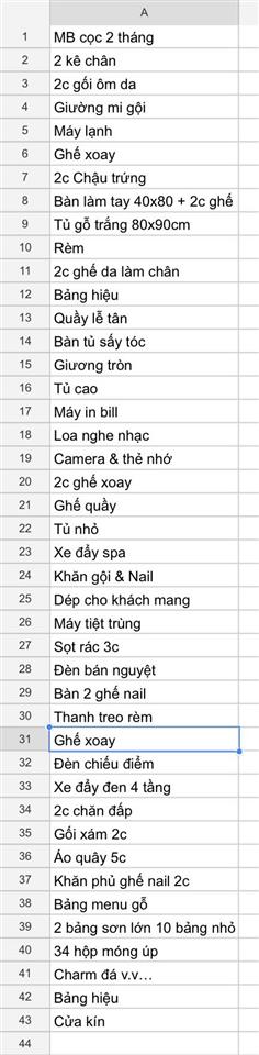 SANG TIỆM NAIL 120 TRIỆU  CITYLAND GÒ VẤP, HỒ CHÍ MINH