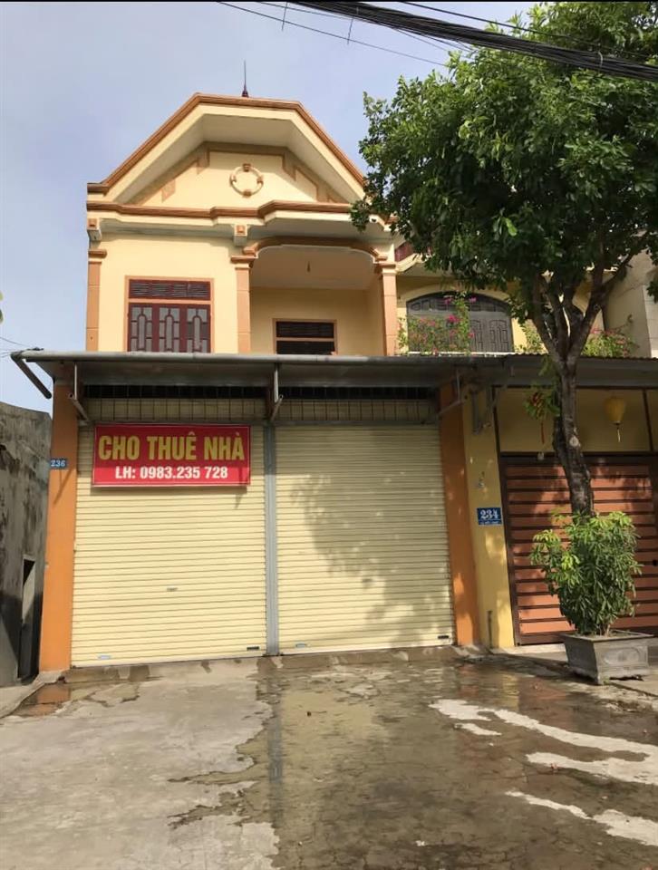 CHO THUÊ NHÀ MẶT ĐƯỜNG KINH DOANH HOẶC LÀM VĂN PHÒNG TẠI VINH