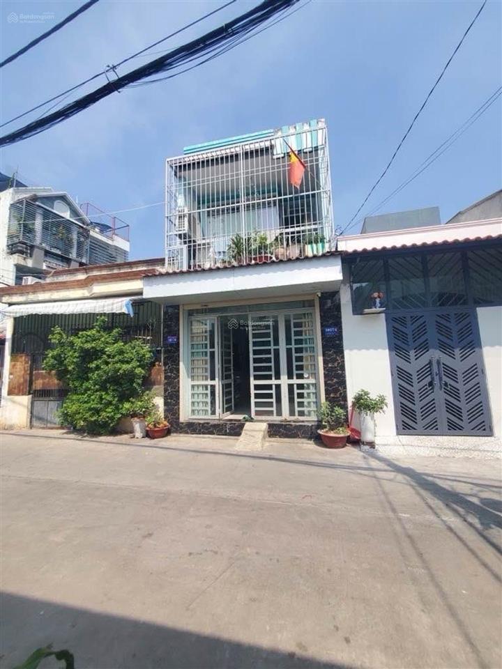 Hẻm xe hơi thông tân chánh hiệp  khu dân trí ngay đại học giao thông vận tải  4x10m  2 tầng