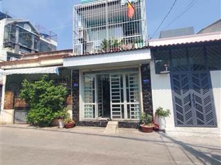 Hẻm xe hơi thông tân chánh hiệp  khu dân trí ngay đại học giao thông vận tải  4x10m  2 tầng