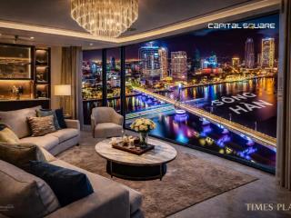 Độc quyền 5 tầng căn hộ capital square, căn 1pn tầng 19 view trực diện sông hàn giá chỉ 4tỷ2