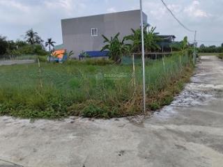 Chính chủ bán đất thổ cư sẵn sổ 2 mặt tiền duy nhất phước vân  cần đước  long an