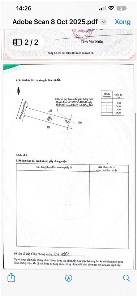 Chỉ 750tr sở hữu ngay 500m2 đất chính chủ mặt tiền oto tránh tại bảo vinh  long khánh