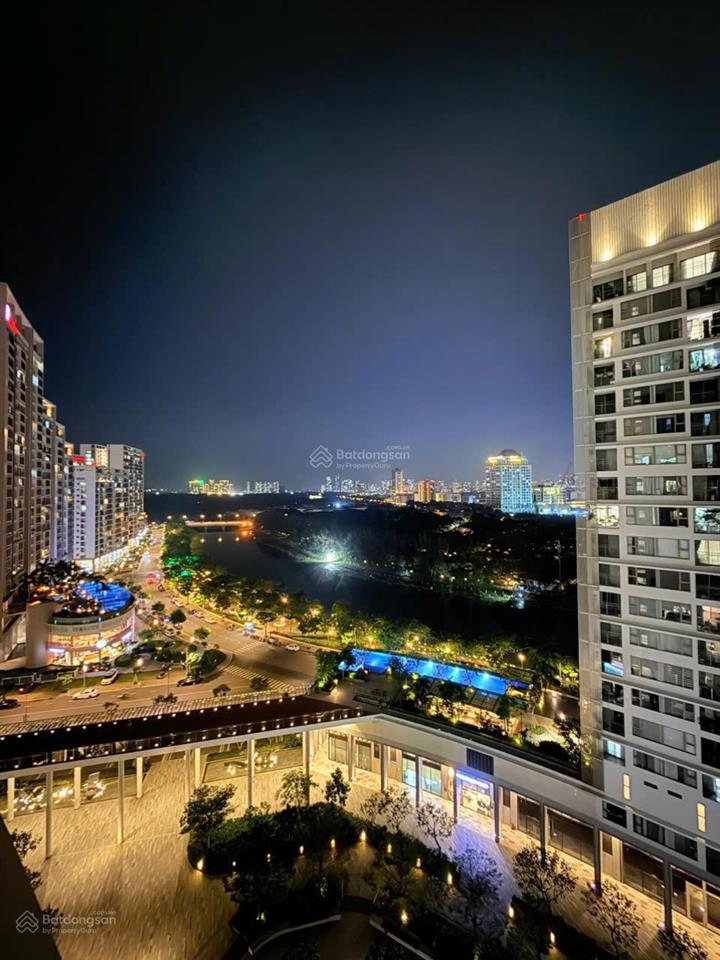 Cho thuê căn hộ the peak midtown m8 phú mỹ hưng 3pn, 129,76m, view sông, tầng sân vườn