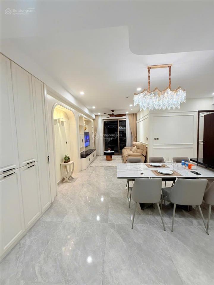 Cho thuê căn hộ the peak midtown m8 phú mỹ hưng 3pn, 129,76m, view sông, tầng sân vườn