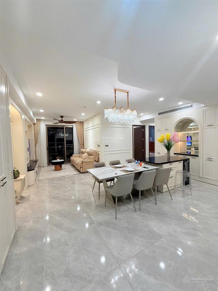Cho thuê căn hộ the peak midtown m8 phú mỹ hưng 3pn, 129,76m, view sông, tầng sân vườn