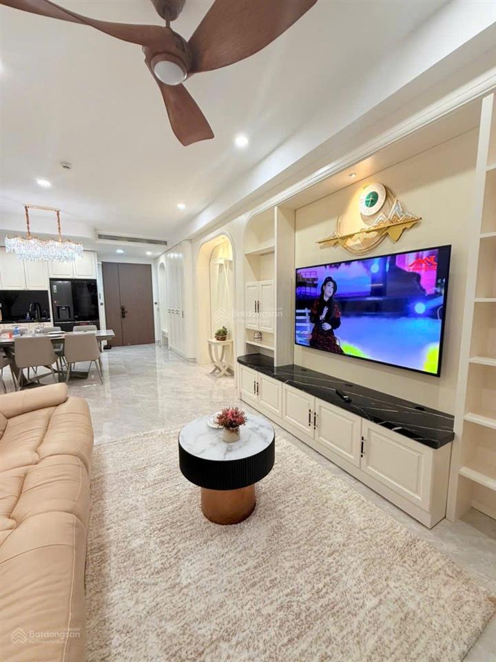 Cho thuê căn hộ the peak midtown m8 phú mỹ hưng 3pn, 129,76m, view sông, tầng sân vườn