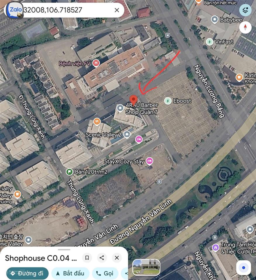 Cho thuê shop scenic valley 2 | 216m | 2 mặt tiền | 80tr/tháng