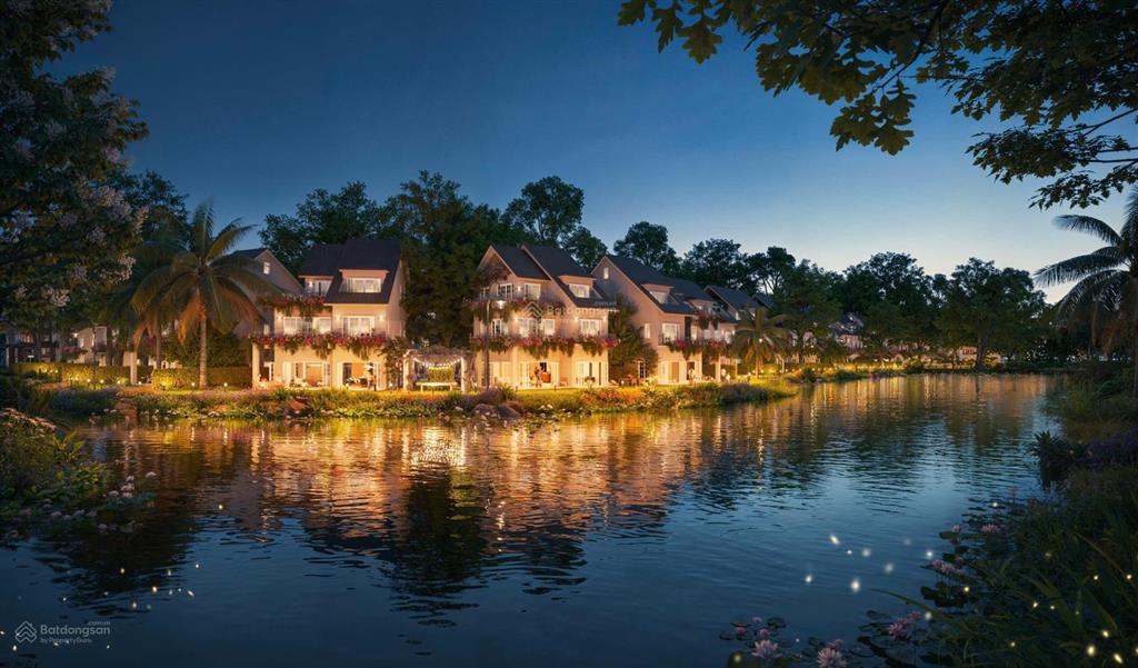 Biệt thự đảo song lập cạnh góc view hồ 209m2 central island  eco central park