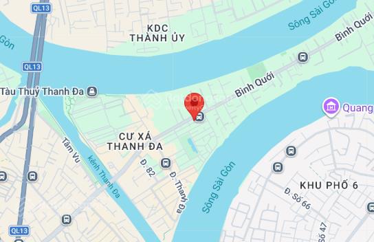 Bán toà nhà mt bình quới, p. bình quới  dt 12x33m  hầm 7 tầng  hđt 330tr/th  giá 98 tỷ tl