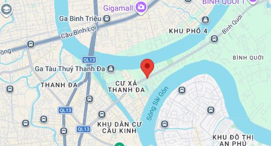 Bán toà nhà mt bình quới, p. bình quới  dt 12x33m  hầm 7 tầng  hđt 330tr/th  giá 98 tỷ tl