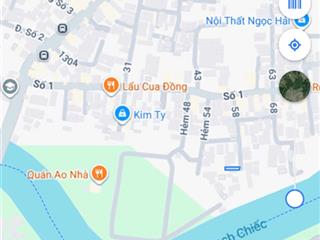 Cần bán 106m2 đất full thổ cư tặng nhà cấp 4 đường số 1 long trường qua cầu ông nhiêu chỉ 5,2 tỉ