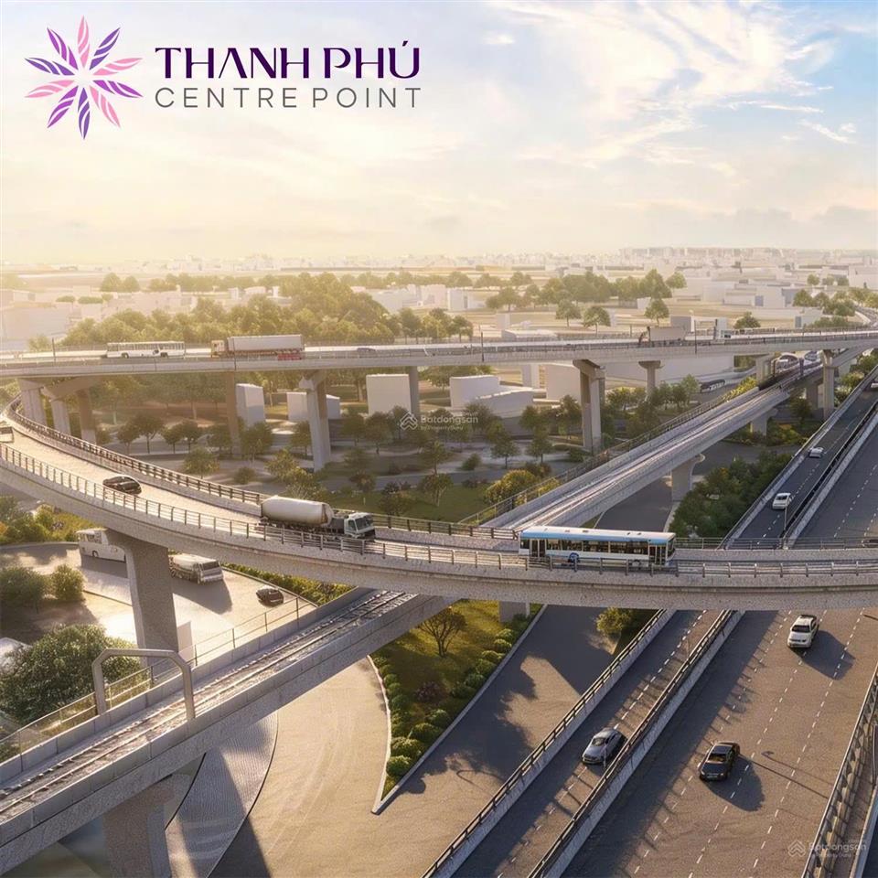 Mở bán giai đoạn 1 thanh phú centre point đô thị hiện đại với trung tâm thương mại 9,5 ha