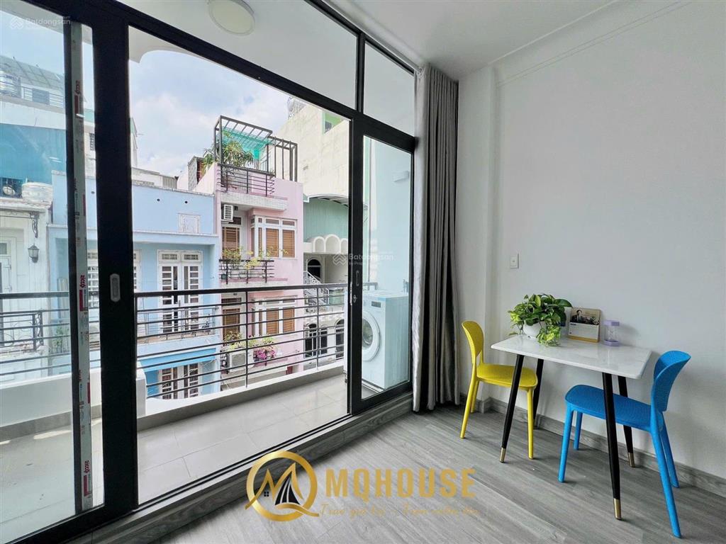 Cho thuê studio bancol ánh sáng tự nhiên đầy đủ , full nt, nhà mới đẹp, ngay chợ bà chiểu