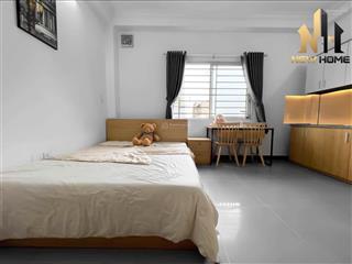 Cho thuê studio 35m2 full nt hầm xe  thang máy ngay nhà thờ ba chuông, phòng sạch sẽ mới