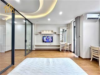 Cho thuê căn hộ 1pn ban công 65m² full nội thất cực kỳ rộng rãi có thang máy ngay nguyễn văn trỗi