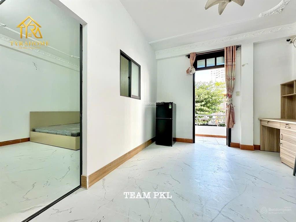 Cho thuê căn hộ 1pn ban công 55m² ngay phố ẩm thực nguyễn gia trí