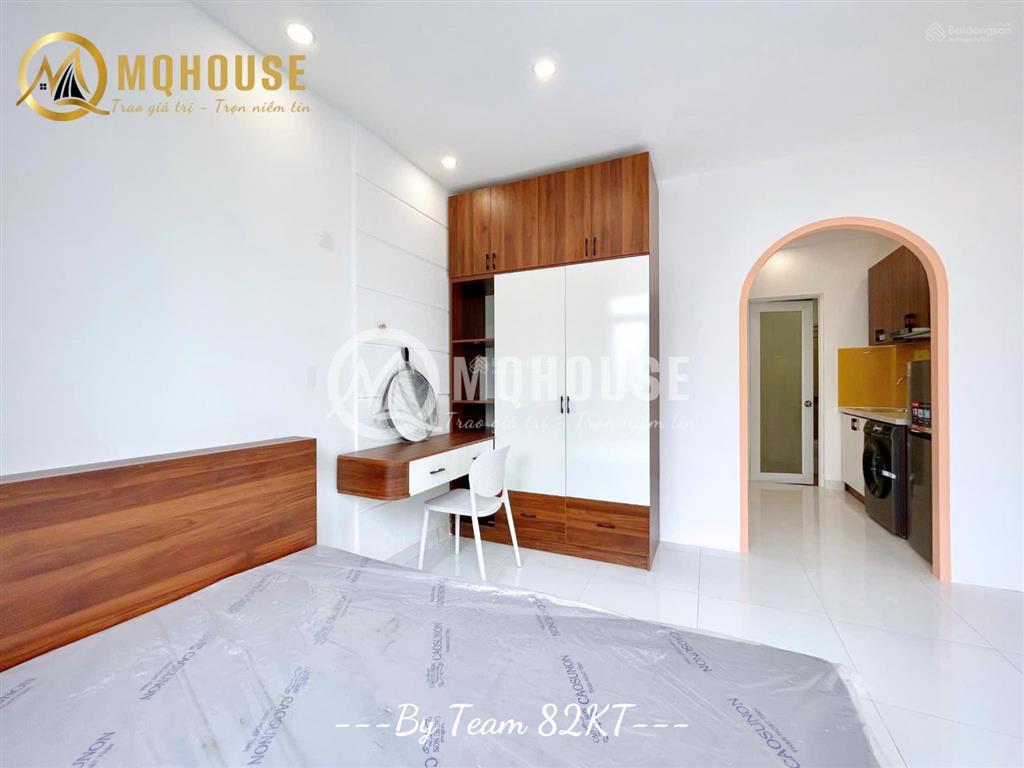 Cho thuê căn hộ 1pn ban công 45m² full nội thất cao cấp ngay phố thời trang lê văn sỹ
