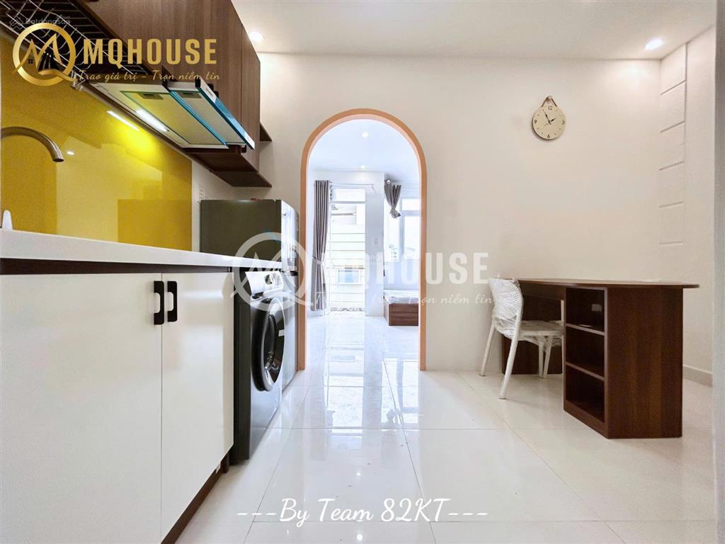 Cho thuê căn hộ 1pn ban công 45m² full nội thất cao cấp ngay phố thời trang lê văn sỹ