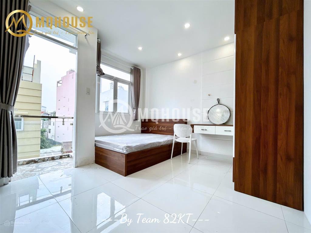 Cho thuê căn hộ 1pn ban công 45m² full nội thất cao cấp ngay phố thời trang lê văn sỹ