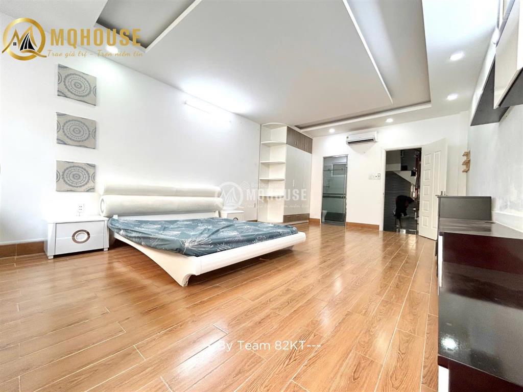 Cho thuê căn hộ studio 60m2 cực rộng full nội thất có máy giặt riêng ngay công viên gia định
