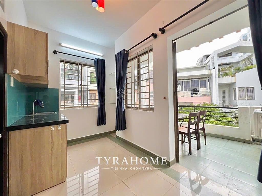 Phòng ngon bình thạnh  1pn 2 ban công 55m² cực thoáng mát, full nt hình thật giá thật