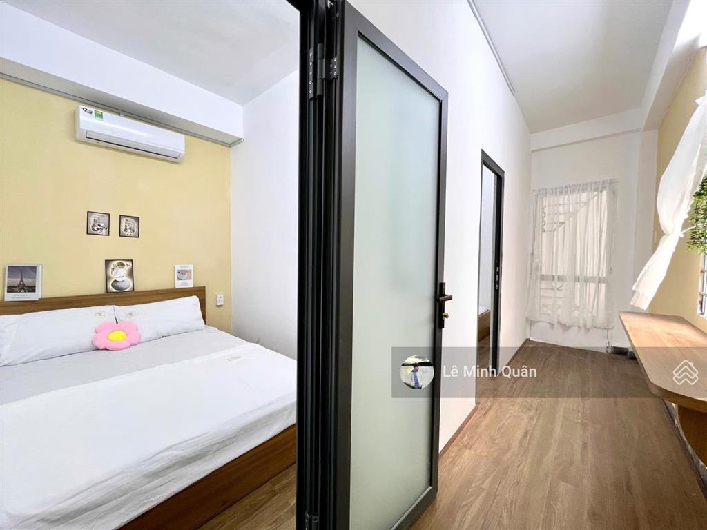 Chính chủ cho thuê 2pn ban công 45m2 máy giặt riêng mới 100% ngay nguyễn văn đậu  phan xích long