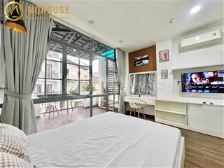 Chung cư mini 1pn bancol 55m2 rộng rãi, ngay nguyễn cửu vân giáp q1, q2, q3 phòng ngon
