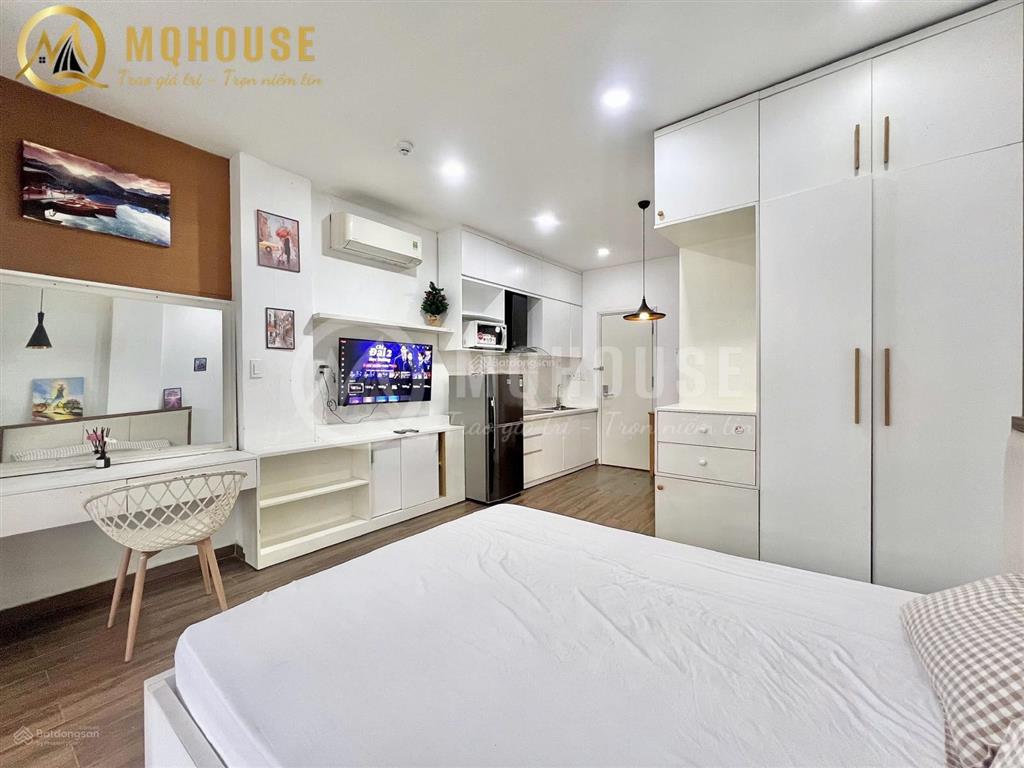 Chung cư mini 1pn bancol 55m2 rộng rãi, ngay nguyễn cửu vân giáp q1, q2, q3 phòng ngon