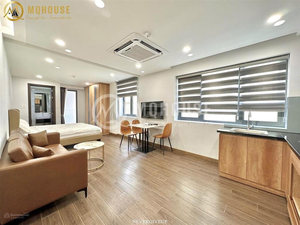 Cho thuê cc mini 55m2 ngay cầu thủ thiêm qua q1 2p phòng mới sạch sẽ, view đẹp giá tốt