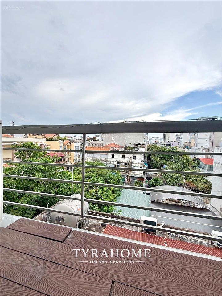 Cho thuê chung cư mini 1pn bancol 55m2 nhà mới lầu 4 thang máy view toàn thành phố giá tốt ngay lvs