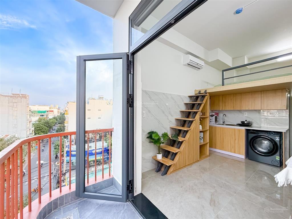 Căn hộ mới duplex bancol full nội thất có máy giặt riêng, thoáng mát, sát lotte mart, him lam, rmit