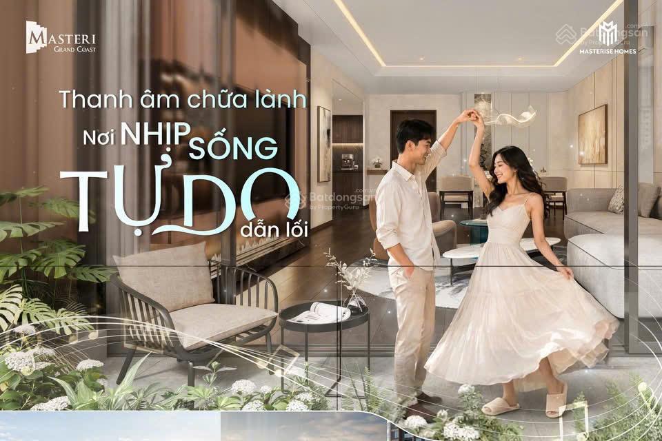 Tặng 45.000.000đ khi mua căn 3 ngủ+ góc kính cong 106,4m2 th.thủy giá 7,55 tỷ masteri grand coast