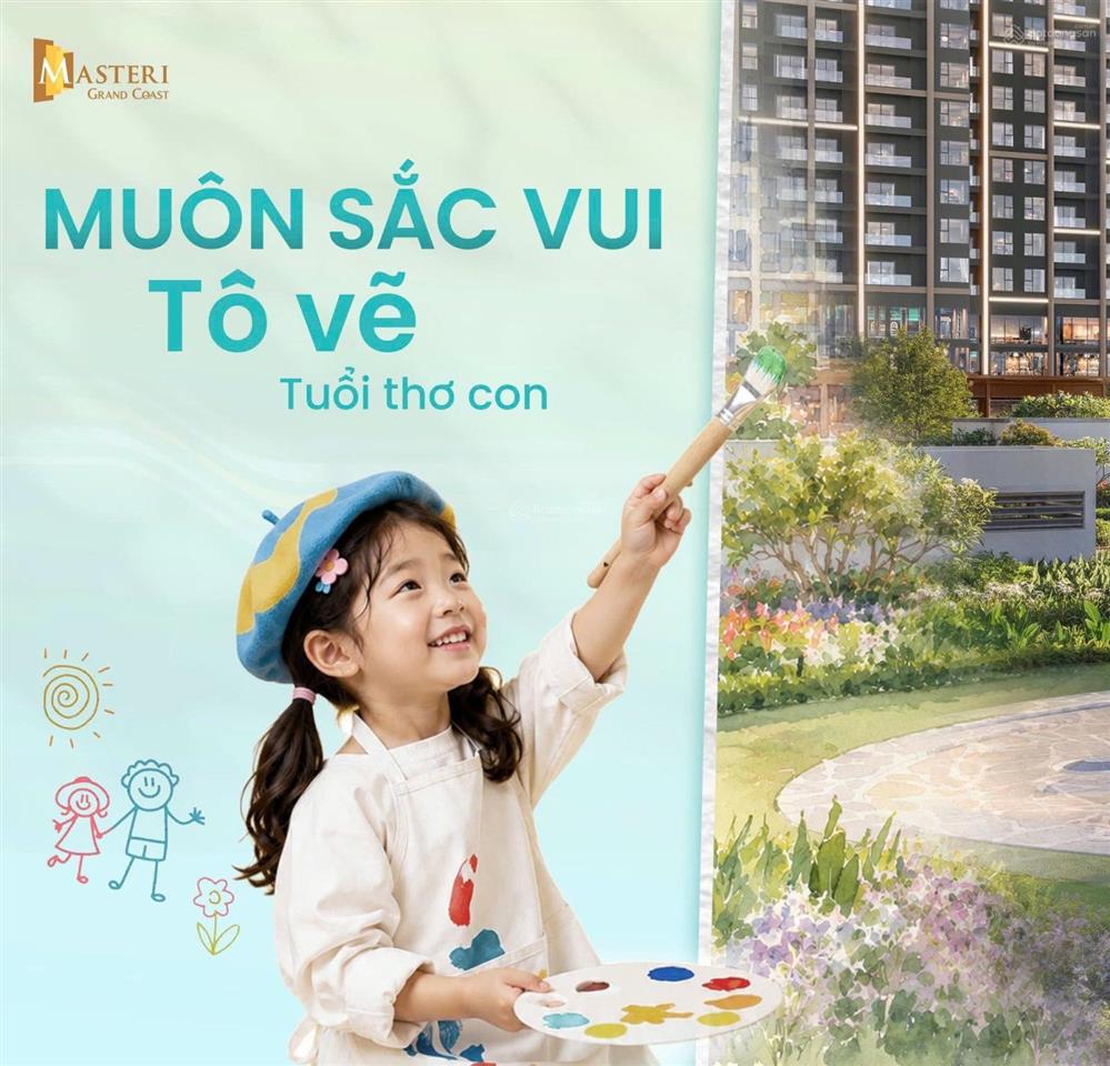 Masteri grand coast 1br+ tầng 22 | 46,3m | view thoáng