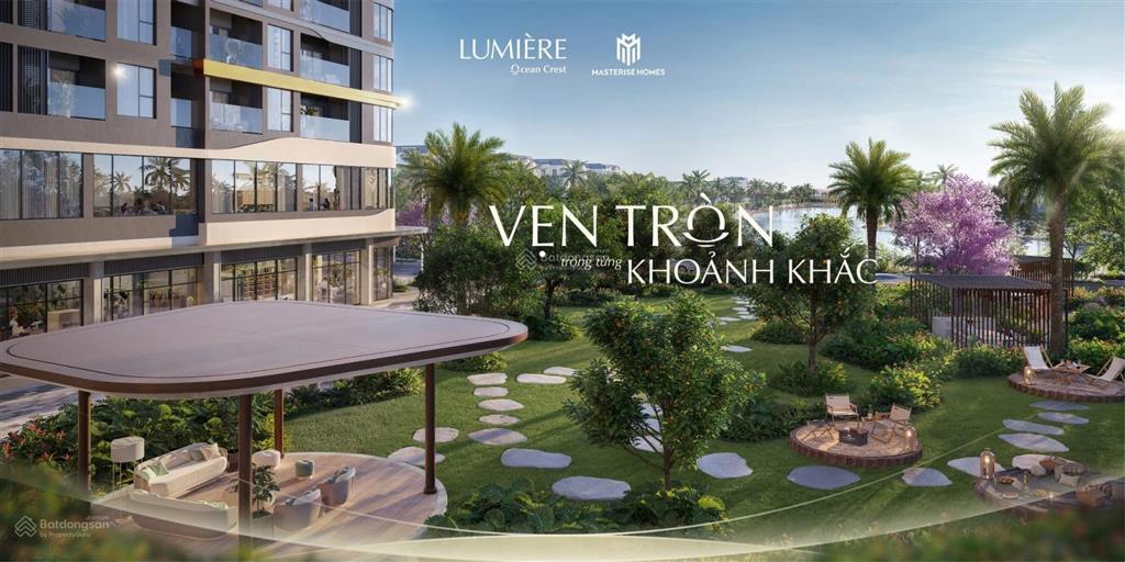 Bán studio, 2,3 tỷ, 31,9m2, giá tốt, view đẹp tại lumière ocean crest ocean park