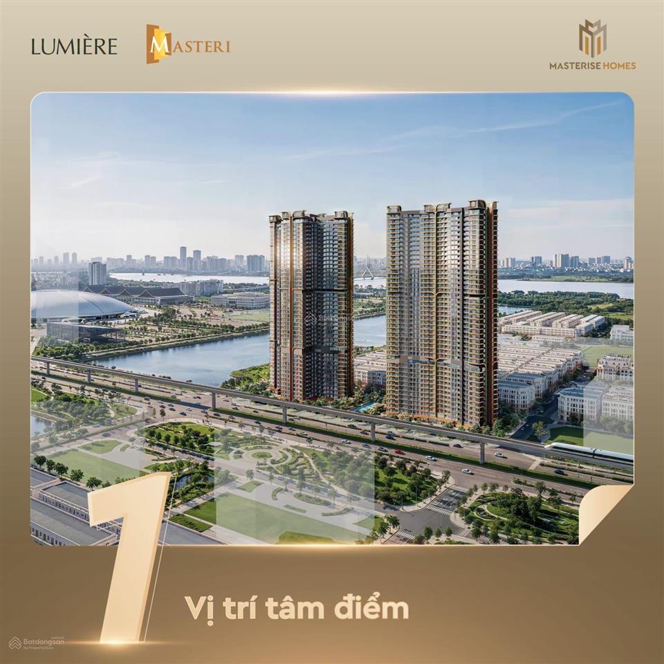 Bán studio, 2,3 tỷ, 31,9m2, giá tốt, view đẹp tại lumière ocean crest ocean park