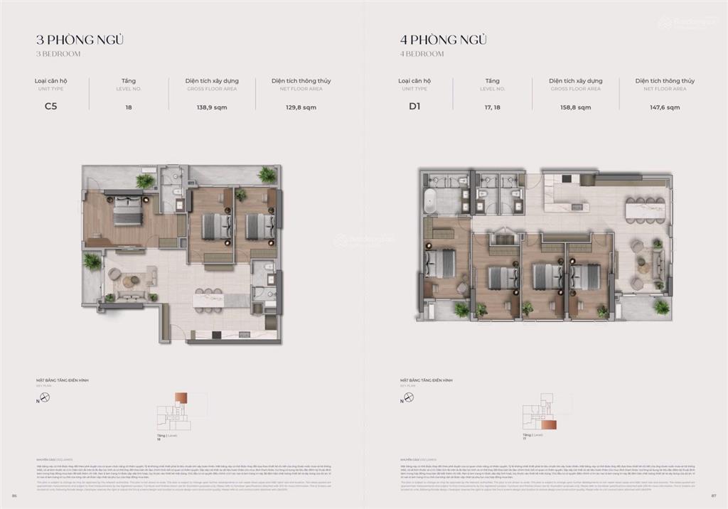 Bán đợt 1 ch reflection view sông hồng dt 28m58m82107147m2, ck 14%,  xem căn mẫu 0971 366 ***