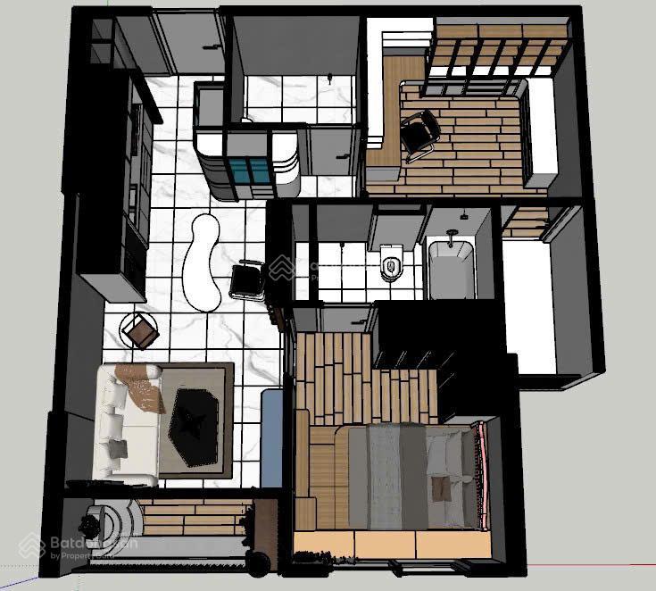 Bán căn 2pn 2wc đầy đủ nt  tòa bs11  tầng 22  view sông đồng nai và công viên