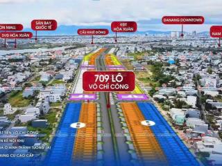 Đất nền giá rẻ đường võ chí công  khu dân cư đông đúc  thông các trục đường chính