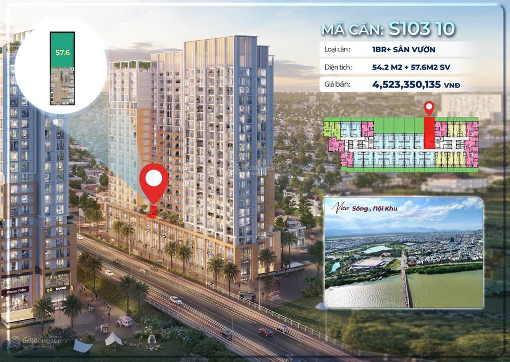 Spana tower căn hộ 2 ngủ  giá rẻ nhất tháng 5
