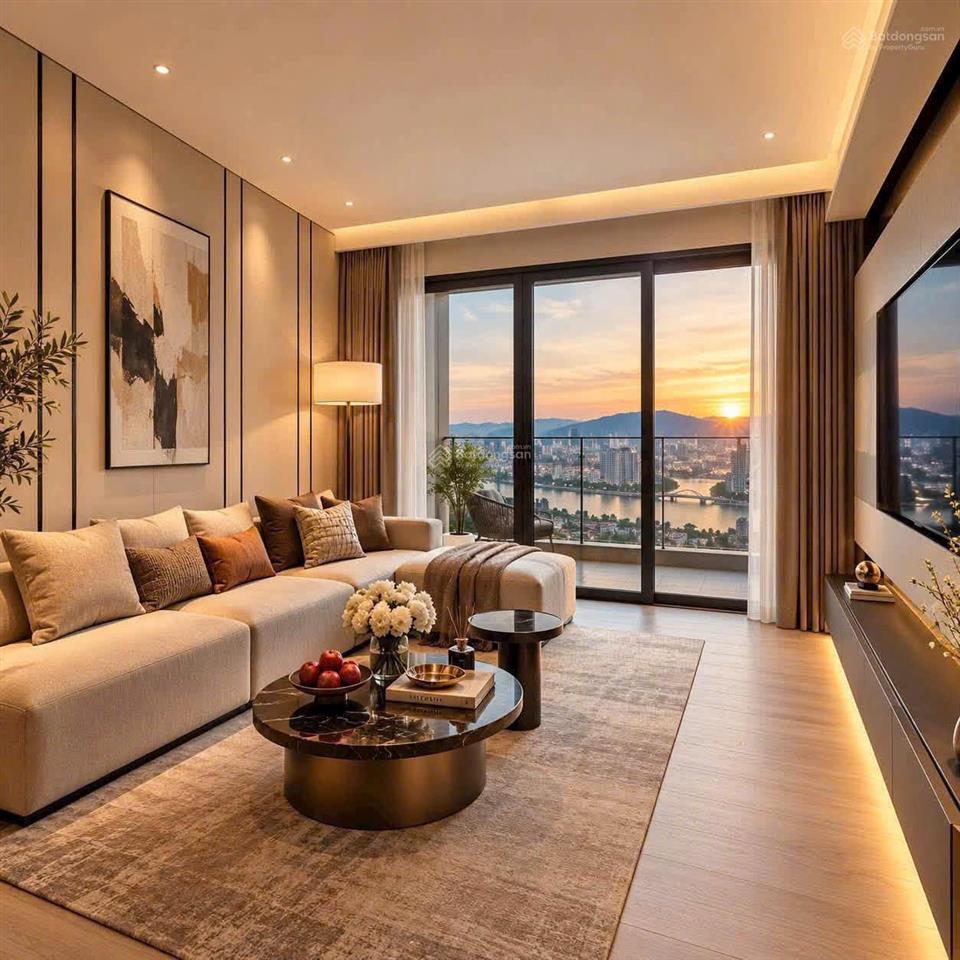 Bán căn stu căn hộ ven sông hàn dt 30,1m2  giá 1tỷ850 symphony 5 tiện ích chuẩn nghỉ dưỡng