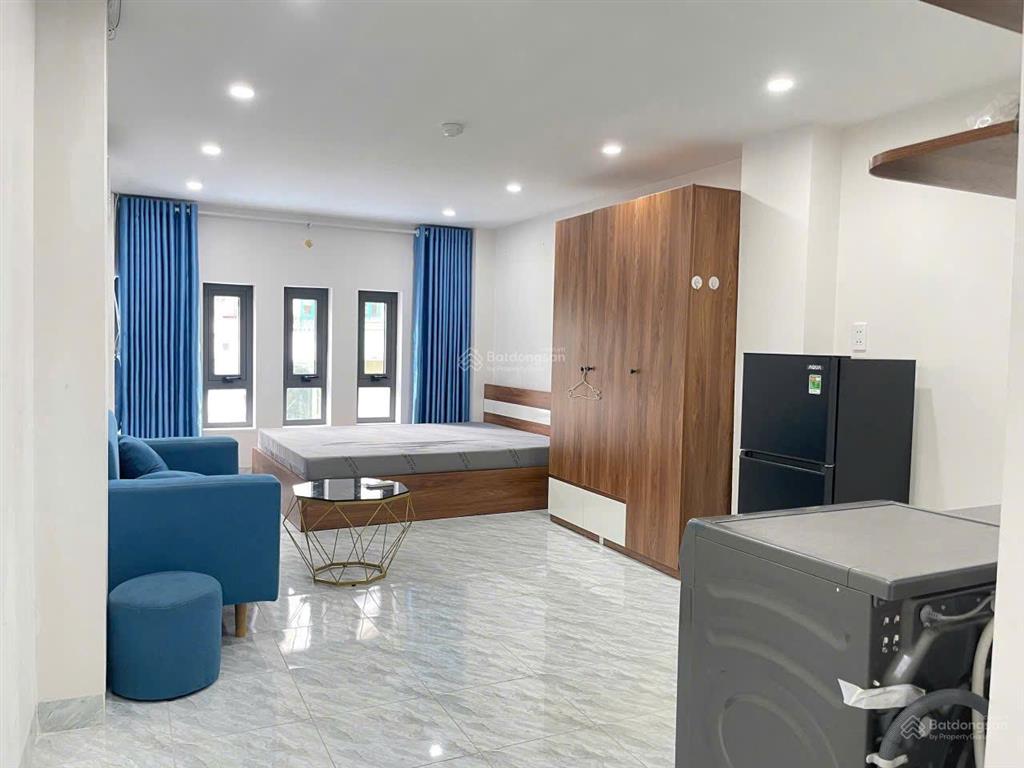 Căn hộ full nội thất hoàng hoa thám | máy giặt riêng, thang máy, nuôi pet
