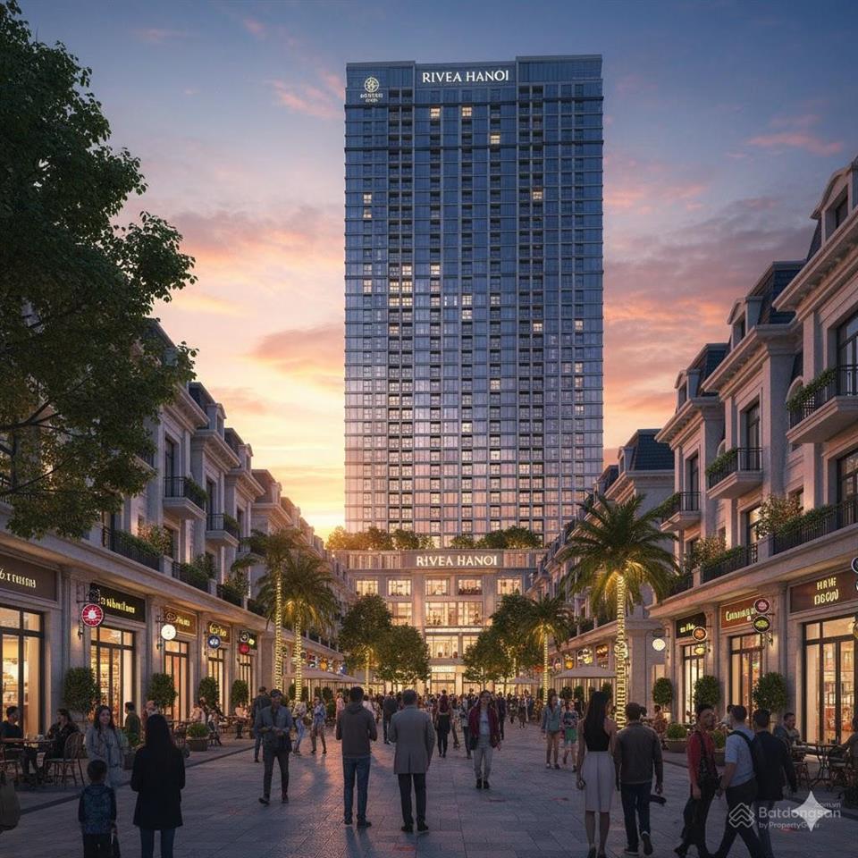 Căn hộ view công viên không gian sống xanh tại rivea residences