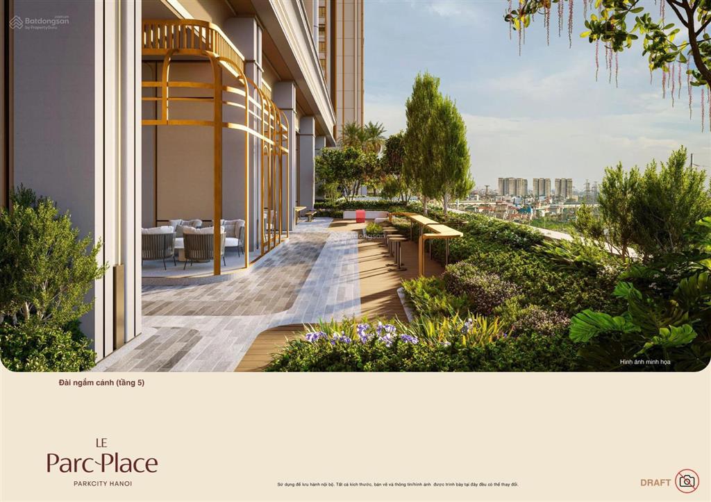 Le parcplace biểu tượng sống sang giữa lòng parkcity hanoi