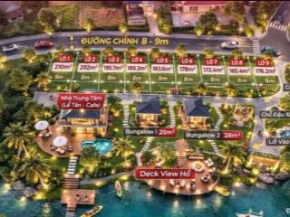 Bán đất nghỉ dưỡng view hồ, giá siêu hời ngay tại utopia villas & resort, 1,6 tỷ, 100m2