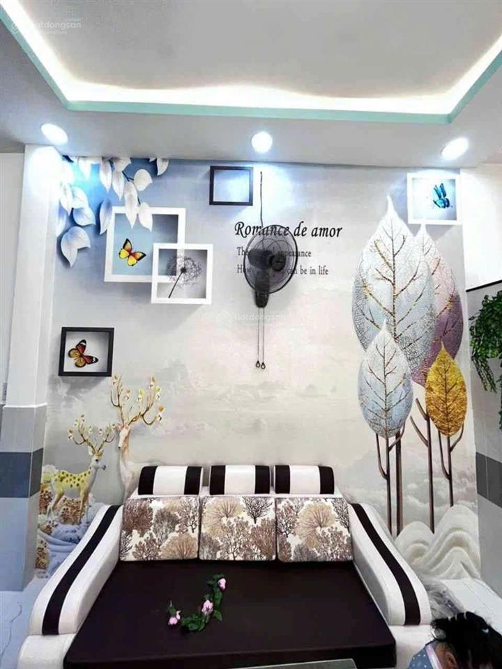 Bùi minh trực sd 74m 5 ty 390 tl hẻm xe hơi, 10m ra mặt tiền đường  phường 6 quận 8.
