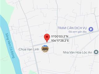 Bán đất thổ cư tại mặt tiền đường đt 821, ấp lộc hòa, lộc giang đức hòa long an
