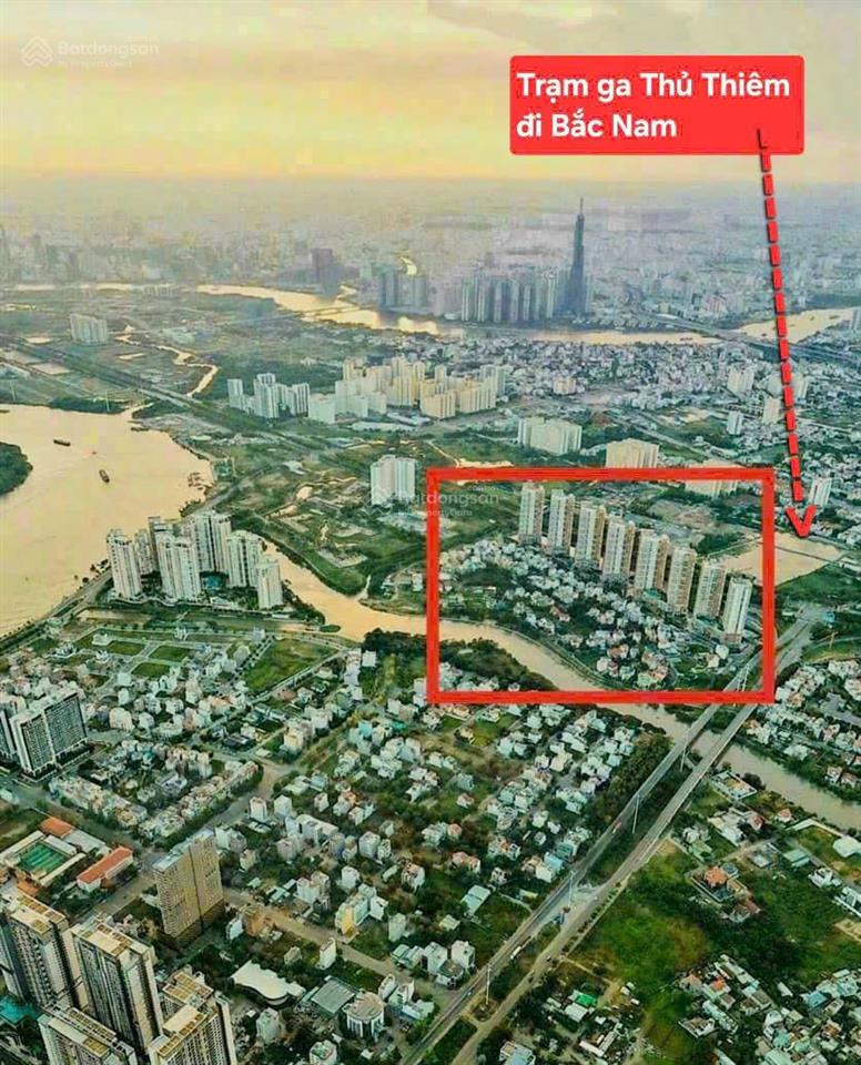 Ko thể rẻ hơn. chỉ 120tr/m2 ngay kđt thủ thiêm. lô góc 2 mt thân văn nhiếp  kdc văn minh cần bán.
