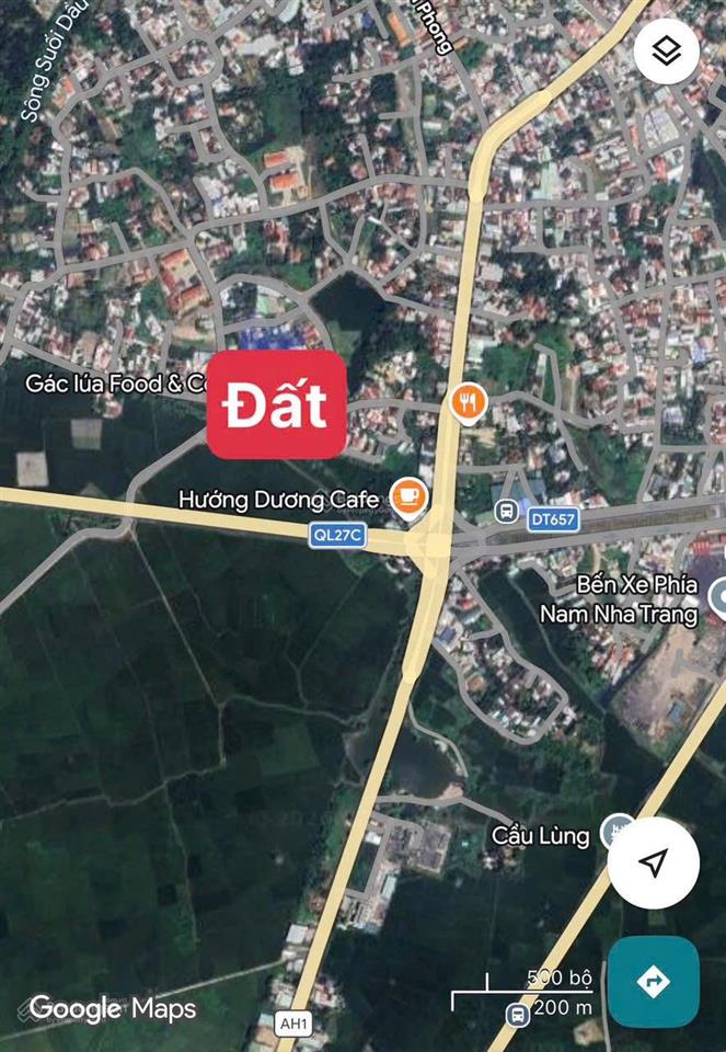 Bán đất diên thạnh diên khánh gần cf gác lúa