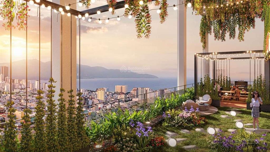 Duy nhất 1 căn góc 2pn diện tích 118m²  có sân vườn riêng 53m²  fours tower đà nẵng  sun group